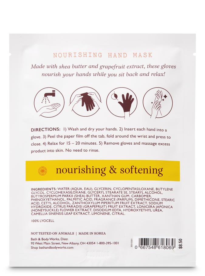 Grapefruit Extract Hand Mask